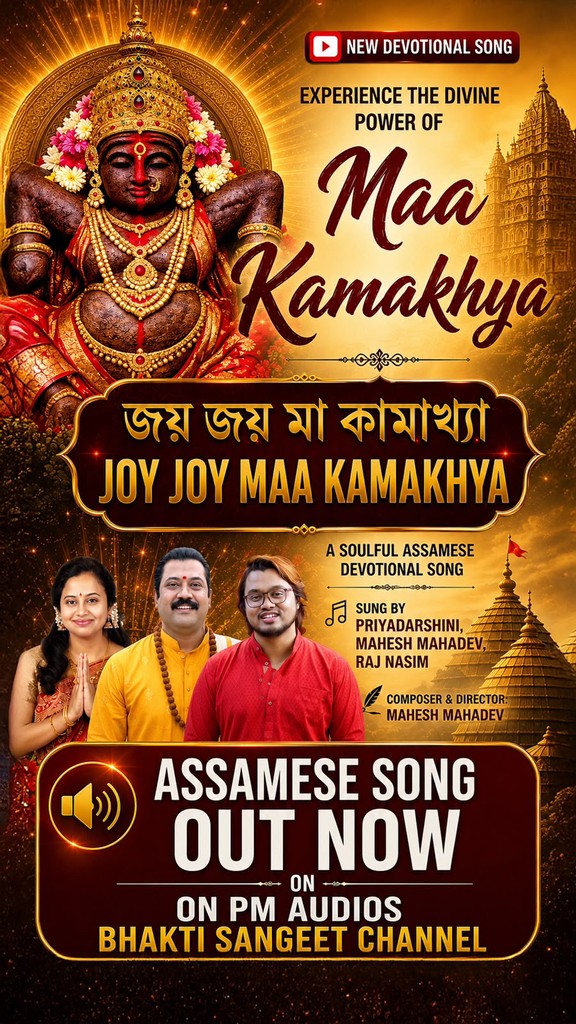 Do watch my original Assamese song on Goddess