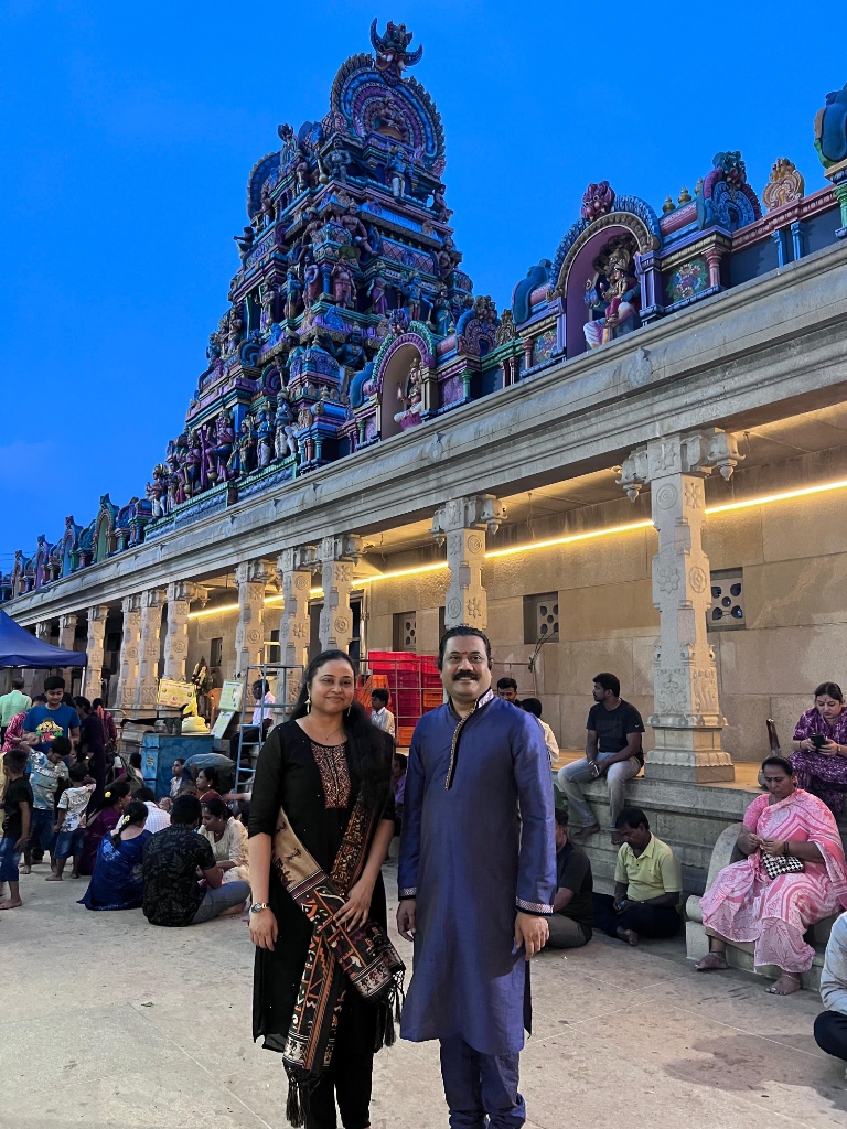 Raga Neelanjana by Mahesh Mahadev - Temple Backdrop